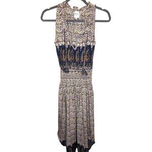 MISA New York Maddie Dress French Floral Midi Women's Size Extra Small